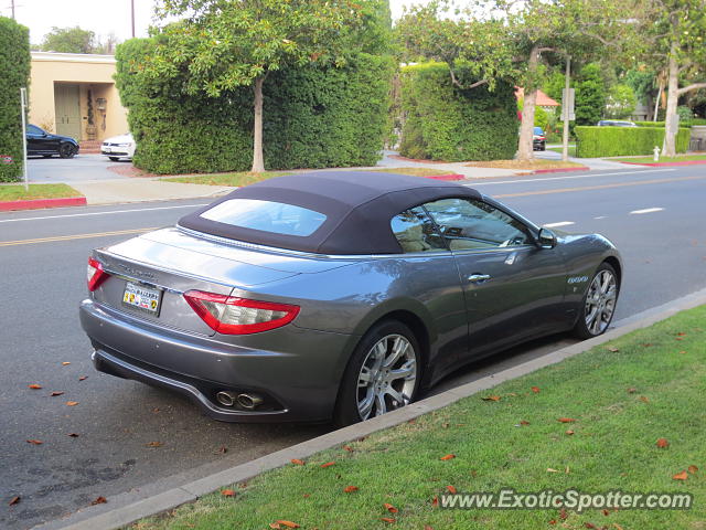 Maserati GranTurismo spotted in Beverly Hills, California