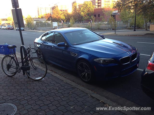 BMW M5 spotted in Arlington, Virginia