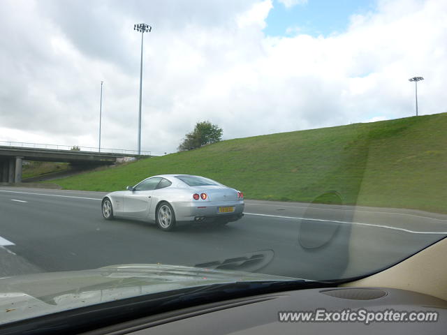 Ferrari 612 spotted in Brussels, Belgium