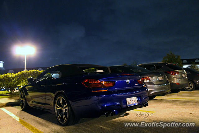 BMW M6 spotted in Deer Park, Illinois