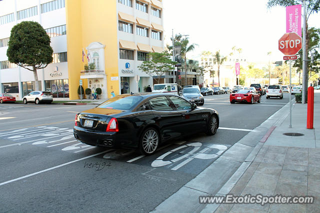 Maserati Quattroporte spotted in Beverly Hills, California