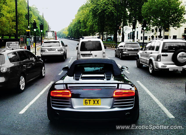 Audi R8 spotted in London, United Kingdom