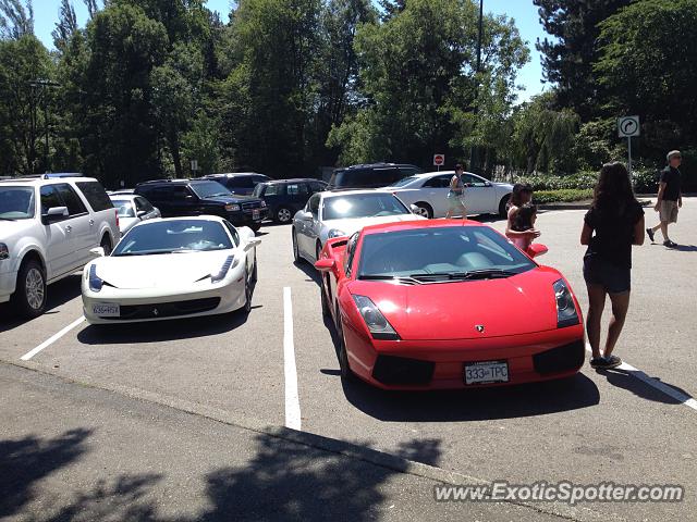 Ferrari 458 Italia spotted in Vancouver, Canada