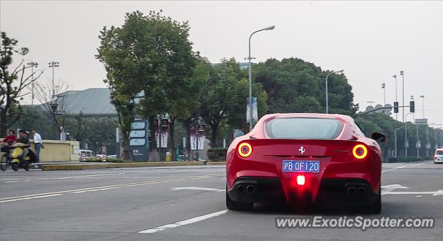 Ferrari F12 spotted in Shanghai, China