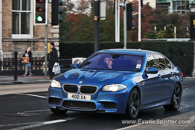 BMW M5 spotted in York, United Kingdom