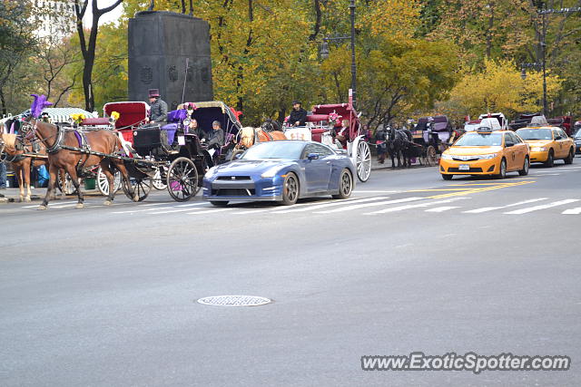 Nissan GT-R spotted in New york, New York