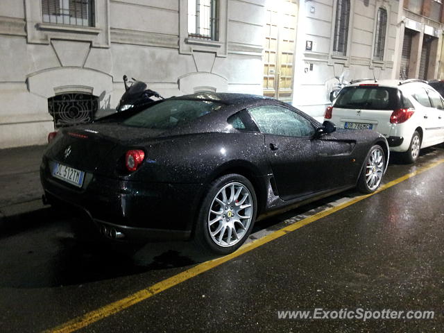 Ferrari 599GTB spotted in Milano, Italy