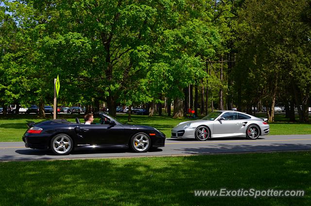 Porsche 911 Turbo spotted in Saratoga, New York