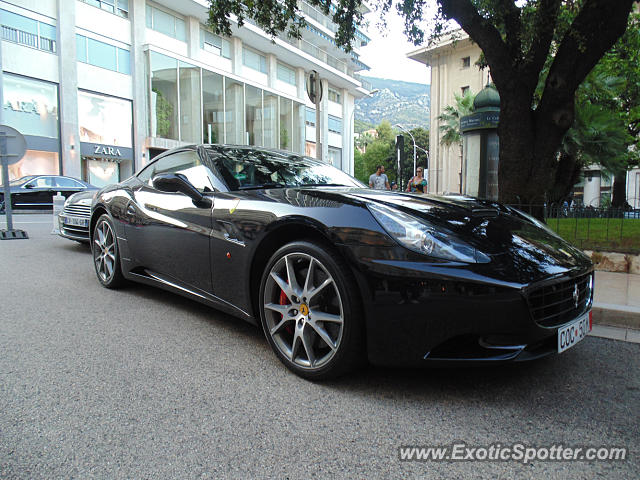 Ferrari California spotted in Monaco, Monaco