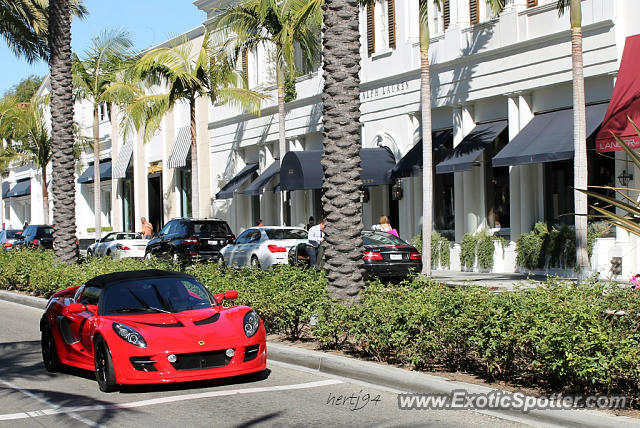 Lotus Elise spotted in Beverly Hills, California