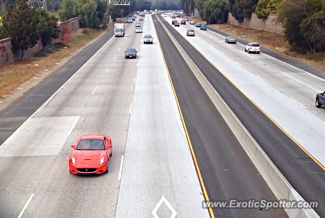 Ferrari California spotted in Sunnyvale, California