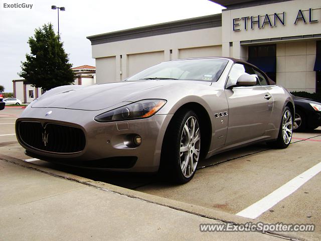 Maserati GranCabrio spotted in Arlington, Texas