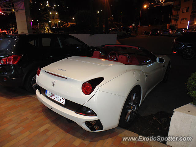 Ferrari California spotted in Monaco, Monaco