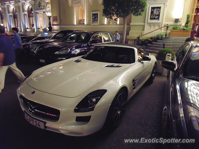 Mercedes SLS AMG spotted in Monaco, Monaco