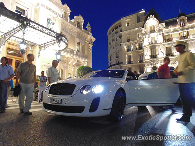 Bentley Continental spotted in Monaco, Monaco