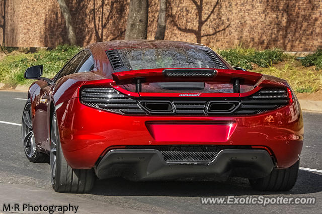 Mclaren MP4-12C spotted in Sandton, South Africa