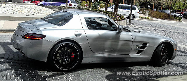 Mercedes SLS AMG spotted in Cherry Creek, Colorado