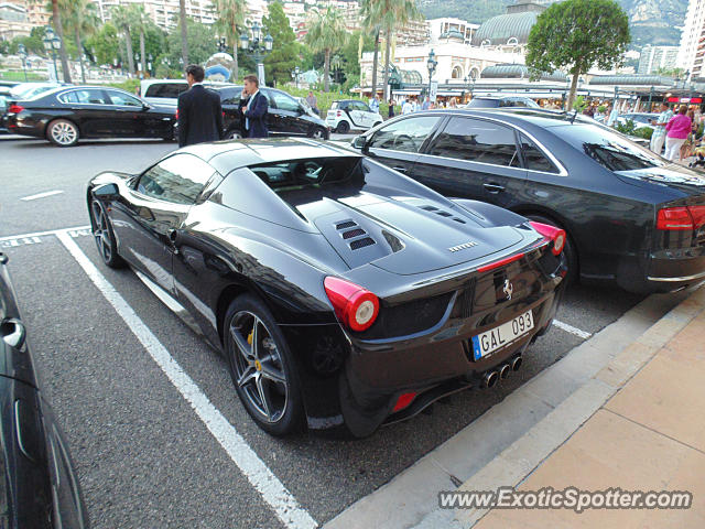 Ferrari 458 Italia spotted in Monaco, Monaco