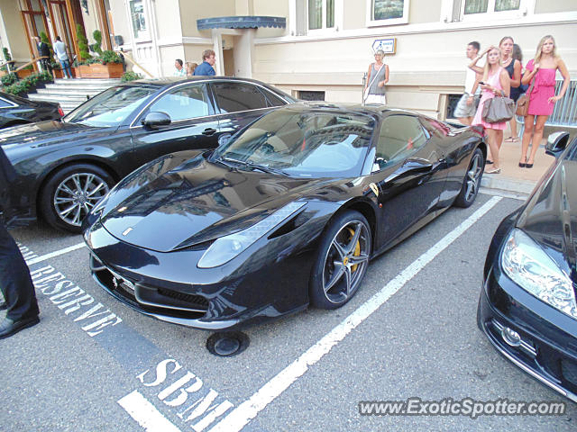 Ferrari 458 Italia spotted in Monaco, Monaco