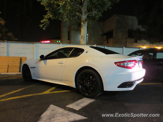 Maserati GranTurismo spotted in San Gabriel, California