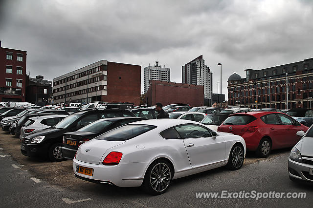 Bentley Continental spotted in Leeds, United Kingdom