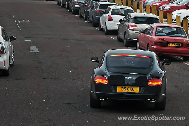 Bentley Continental spotted in Leeds, United Kingdom