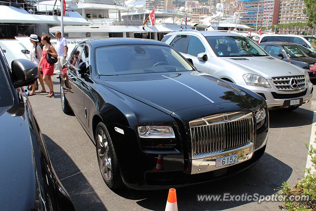 Rolls Royce Ghost spotted in Monte Carlo, Monaco