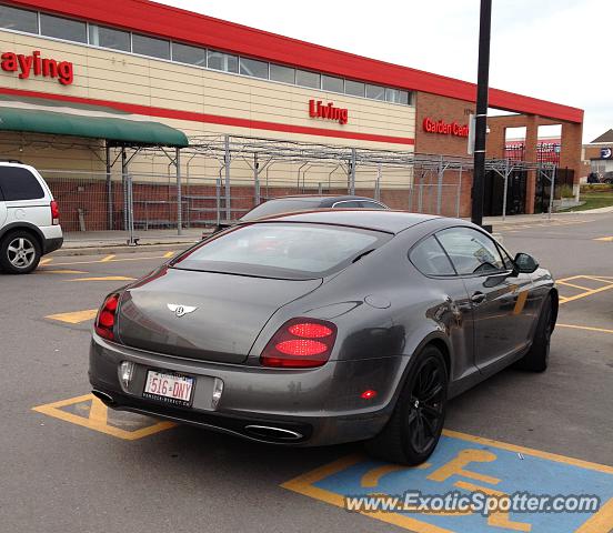 Bentley Continental spotted in Toronto, Canada