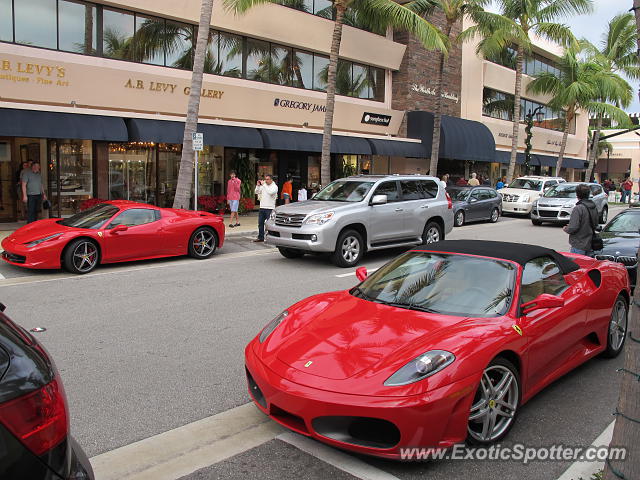 Ferrari 458 Italia spotted in Palm Beach, Florida