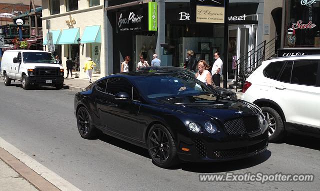 Bentley Continental spotted in Toronto, Canada