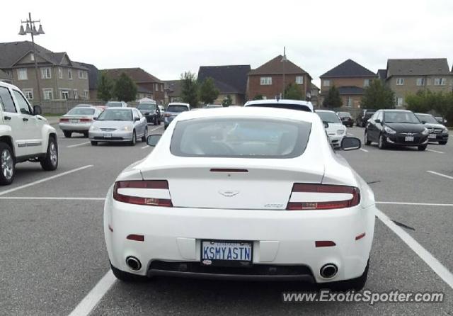 Aston Martin Vantage spotted in Toronto, Canada