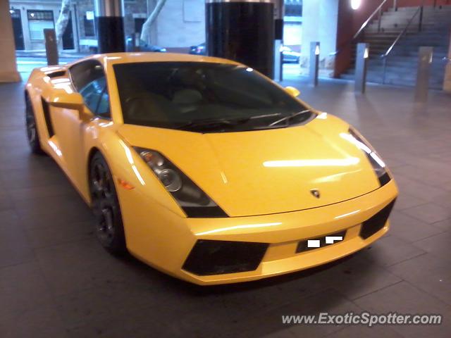 Lamborghini Gallardo spotted in Sydney, Australia