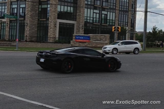 Mclaren MP4-12C spotted in Toronto, Canada