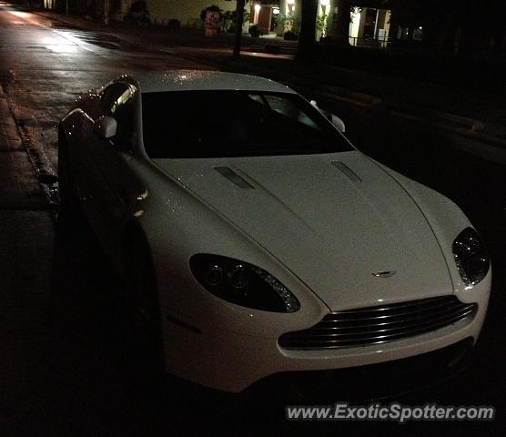 Aston Martin Vantage spotted in Toronto, Canada