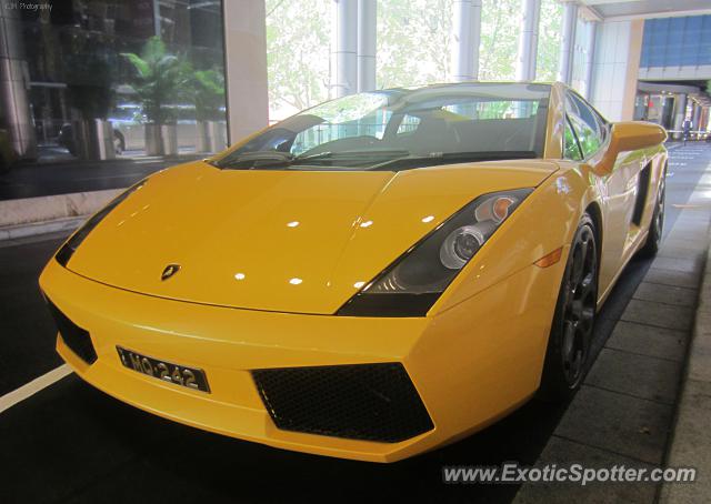 Lamborghini Gallardo spotted in Sydney, Australia