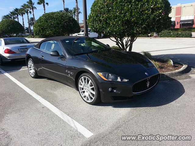 Maserati GranCabrio spotted in Jacksonville, Florida