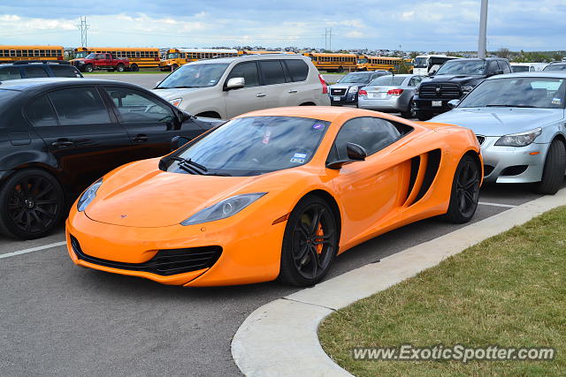 Mclaren MP4-12C spotted in Austin, Texas