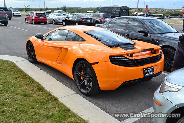 Mclaren MP4-12C spotted in Austin, Texas