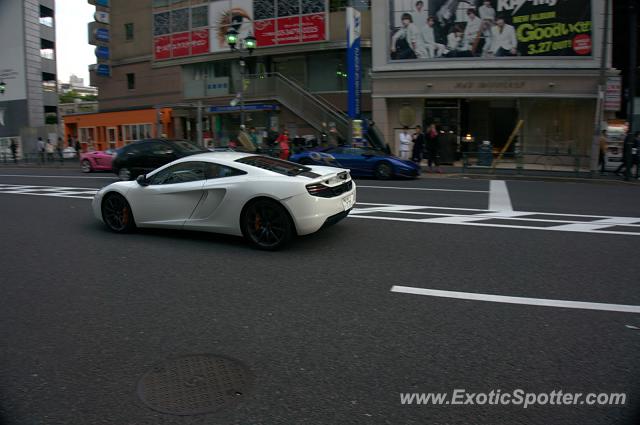 Mclaren MP4-12C spotted in Tokyo, Japan