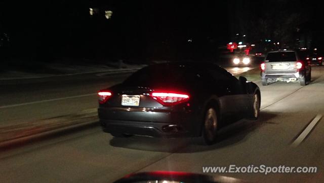 Maserati GranTurismo spotted in Castle pines, Colorado