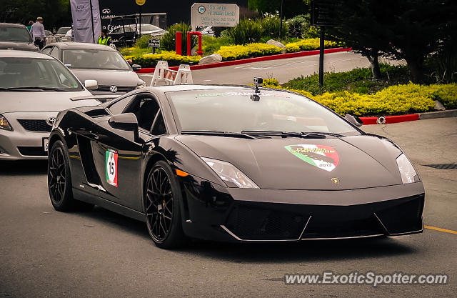 Lamborghini Gallardo spotted in Pebble Beach, California