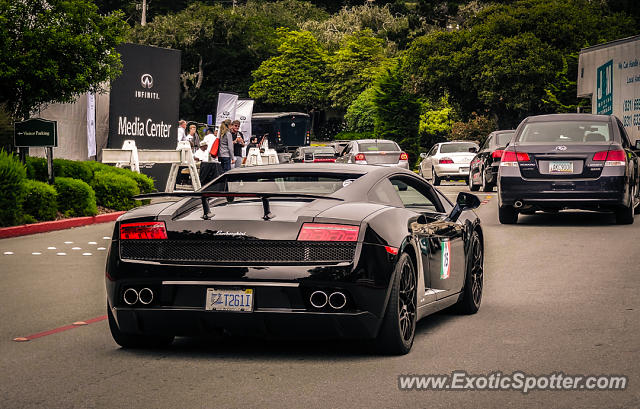 Lamborghini Gallardo spotted in Pebble Beach, California