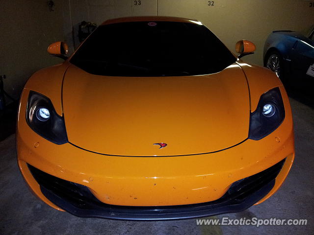 Mclaren MP4-12C spotted in Park City, Utah