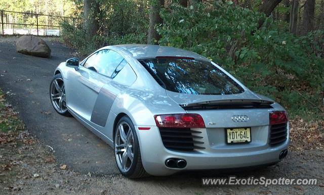 Audi R8 spotted in Harrington park, New Jersey