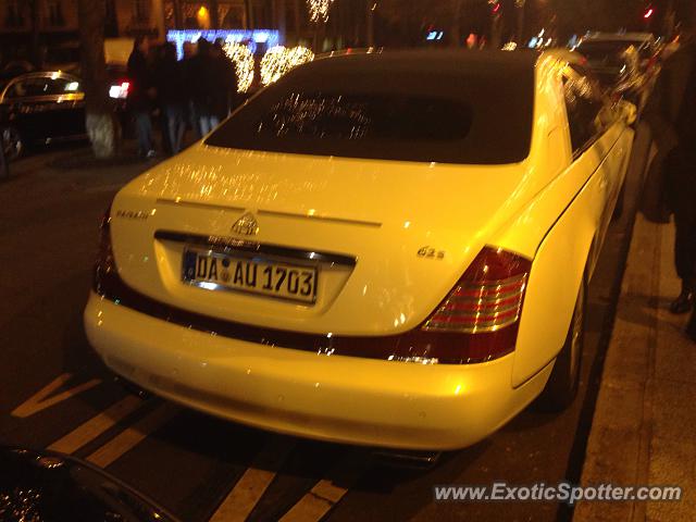 Mercedes Maybach spotted in Paris, France