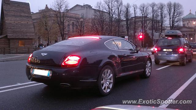 Bentley Continental spotted in Bergamo, Italy