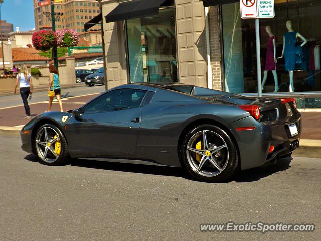 Ferrari 458 Italia spotted in Kansas City, Missouri