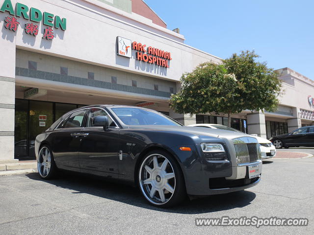 Rolls Royce Ghost spotted in City of Industry, California