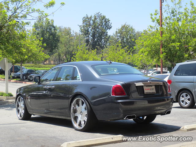 Rolls Royce Ghost spotted in City of Industry, California