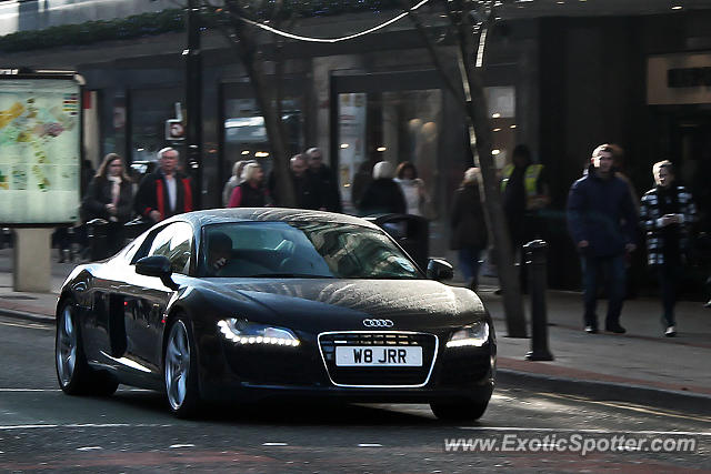 Audi R8 spotted in Manchester, United Kingdom